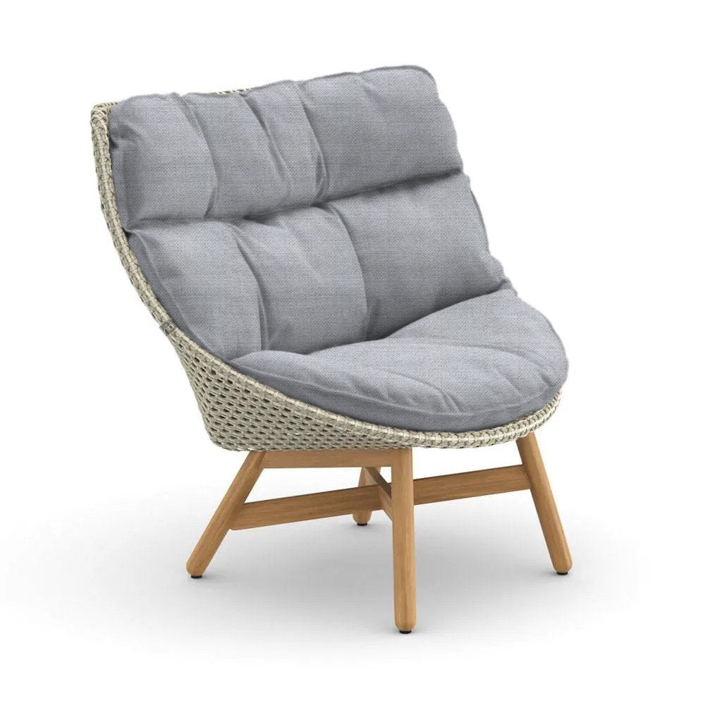 DEDON MBRACE Teak Hochlehner inkl. Gesamtauflage Dry Plus