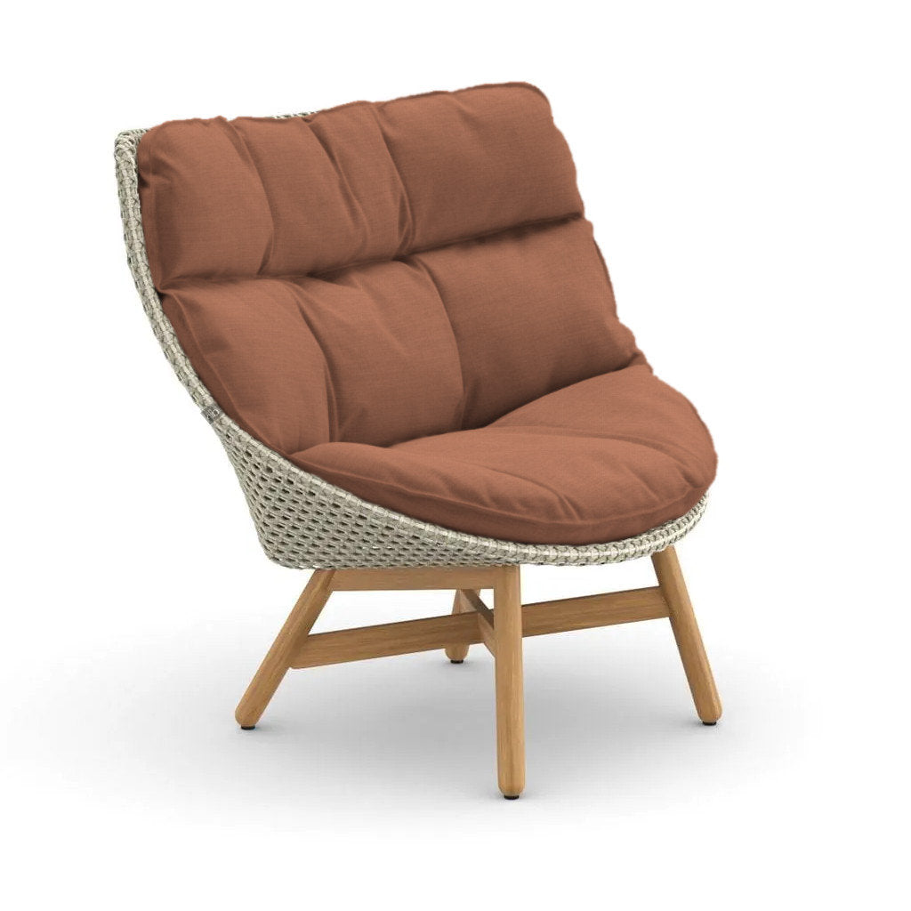 DEDON MBRACE Teak Hochlehner inkl. Gesamtauflage Dry Plus