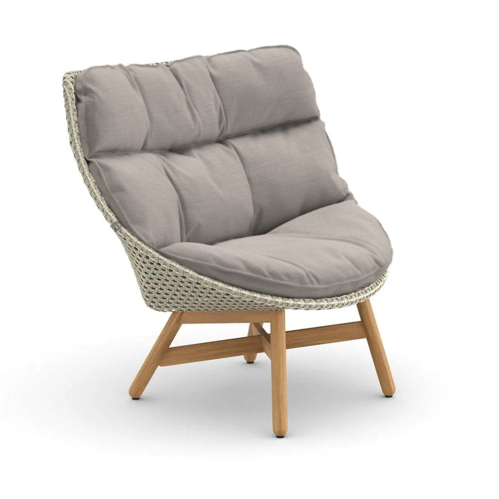 DEDON MBRACE Teak Hochlehner inkl. Gesamtauflage Dry Plus