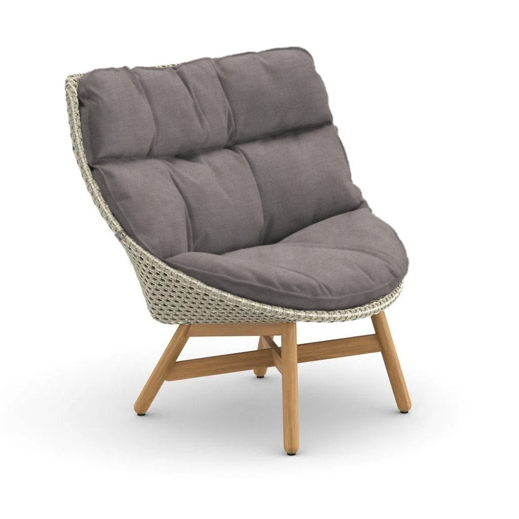 DEDON MBRACE Teak Hochlehner inkl. Gesamtauflage Dry Plus