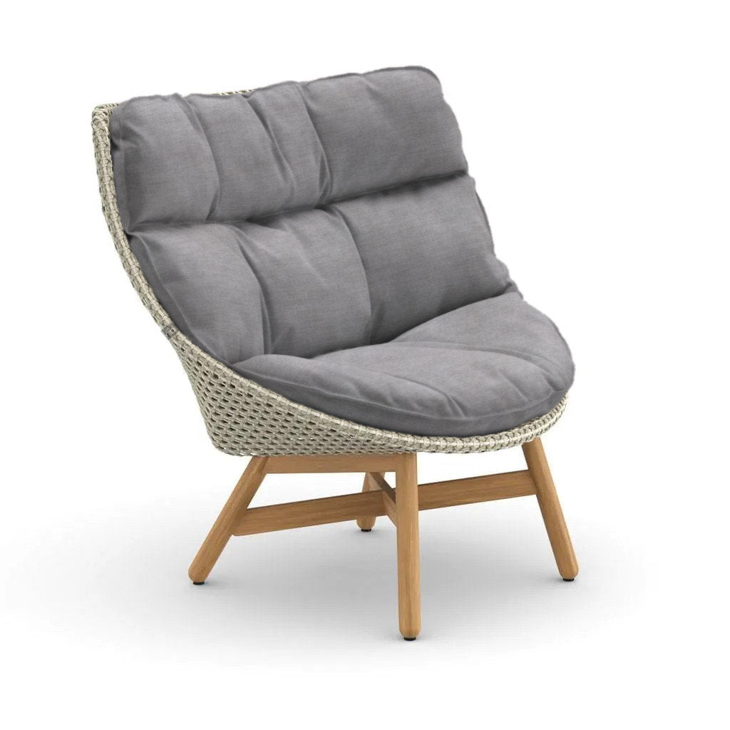 DEDON MBRACE Teak Hochlehner inkl. Gesamtauflage Dry Plus