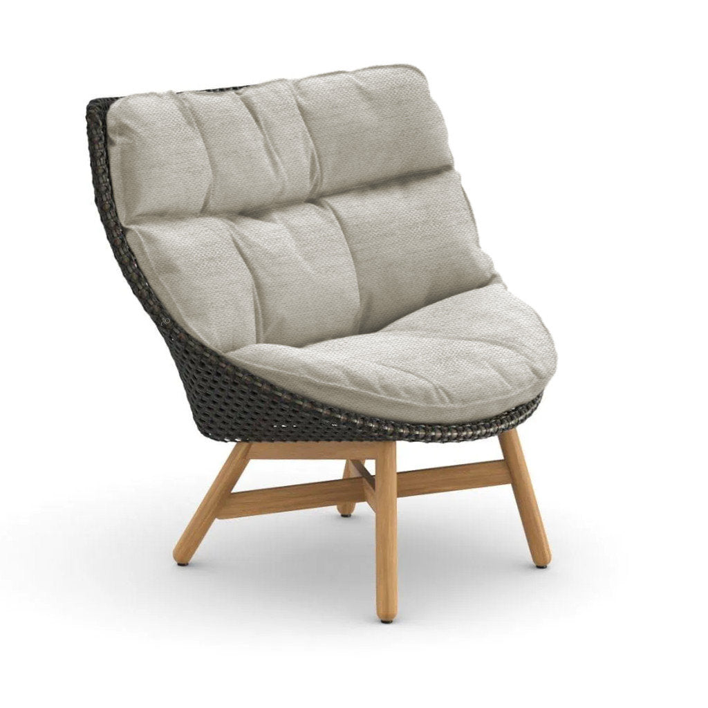 DEDON MBRACE Teak Hochlehner inkl. Gesamtauflage Dry Plus