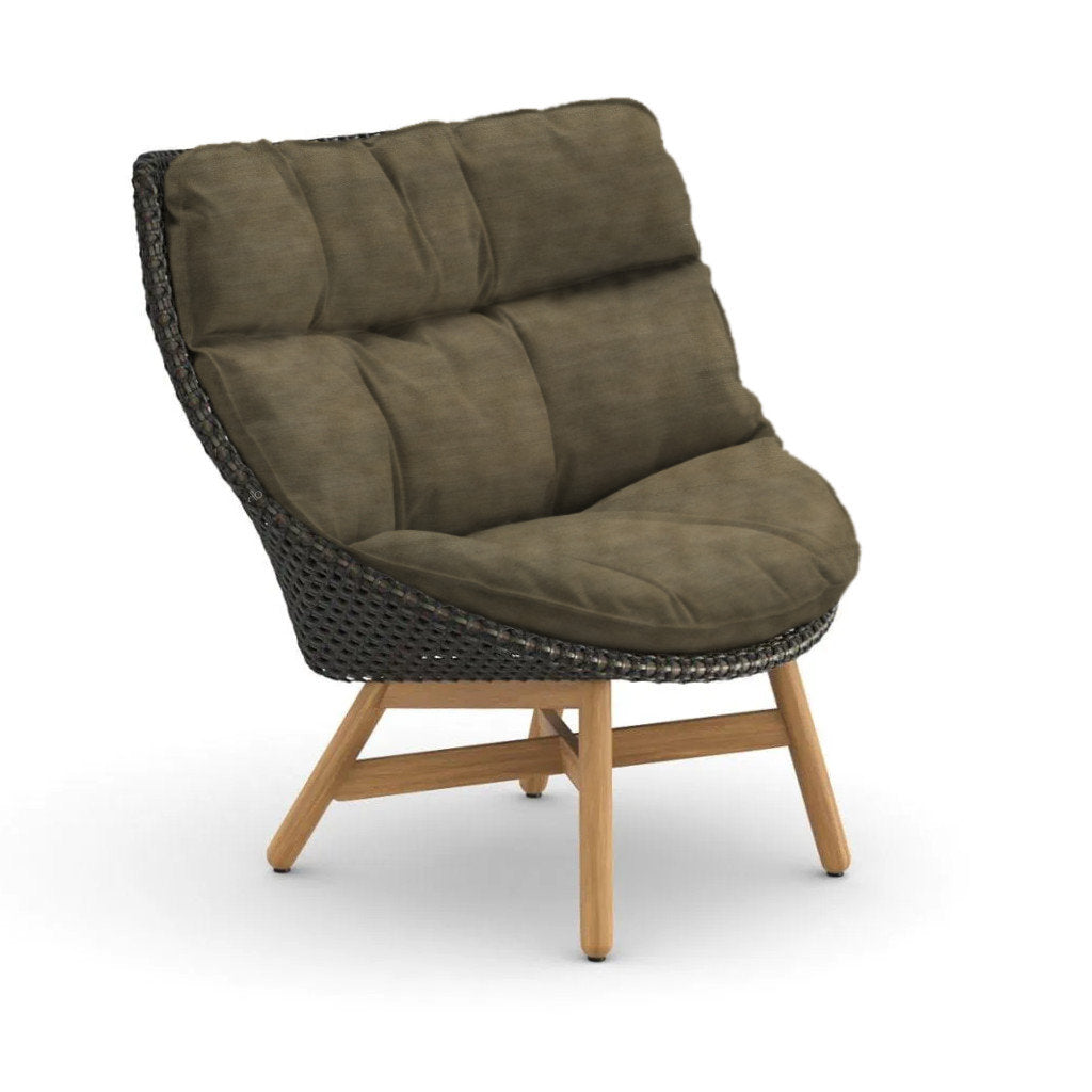 DEDON MBRACE Teak Hochlehner inkl. Gesamtauflage Dry Plus