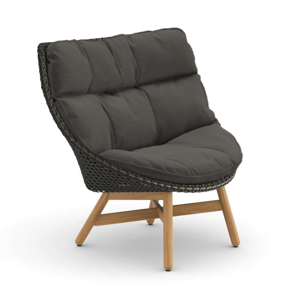 DEDON MBRACE Teak Hochlehner inkl. Gesamtauflage Dry Plus