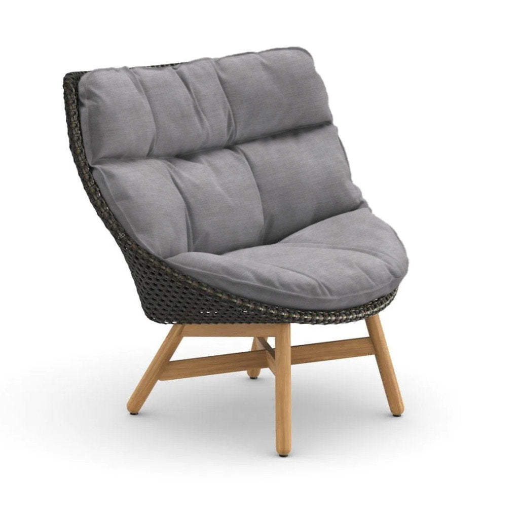 DEDON MBRACE Teak Hochlehner inkl. Gesamtauflage Dry Plus