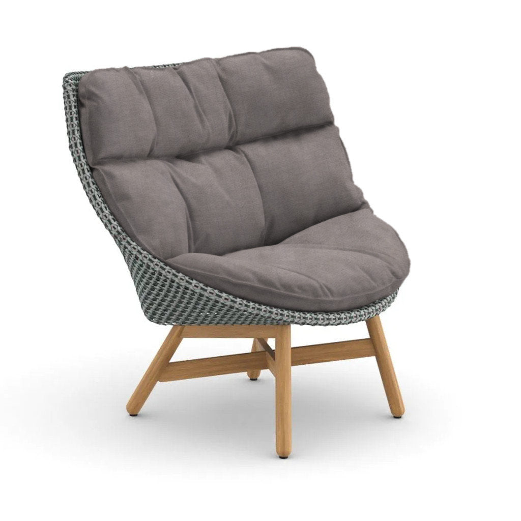 DEDON MBRACE Teak Hochlehner inkl. Gesamtauflage Dry Plus