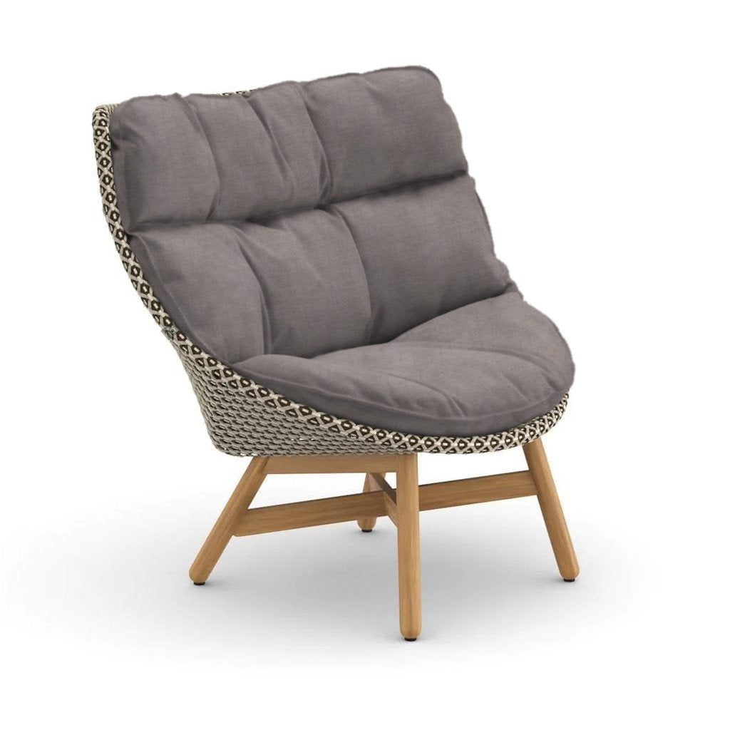 DEDON MBRACE Teak Hochlehner inkl. Gesamtauflage Dry Plus