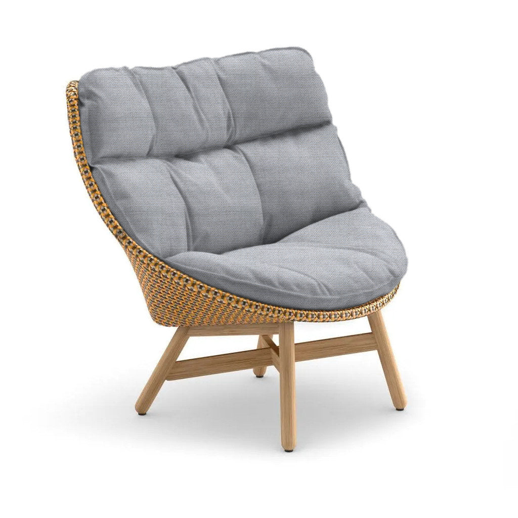 DEDON MBRACE Teak Hochlehner inkl. Gesamtauflage Dry Plus