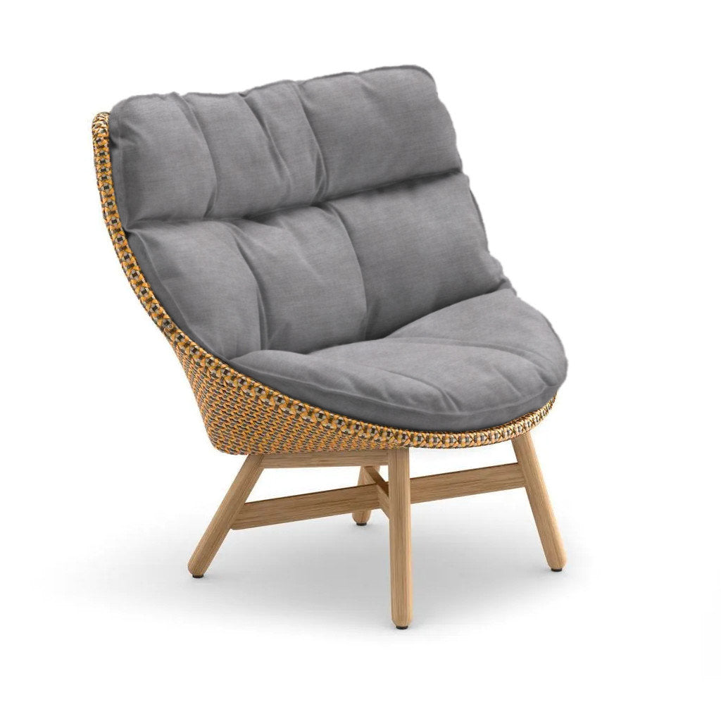 DEDON MBRACE Teak Hochlehner inkl. Gesamtauflage Dry Plus