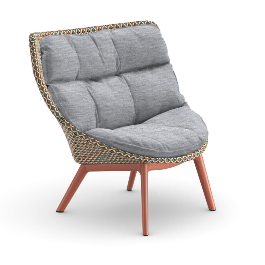 DEDON MBRACE ALU Hochlehner inkl. Gesamtauflage Dry Plus