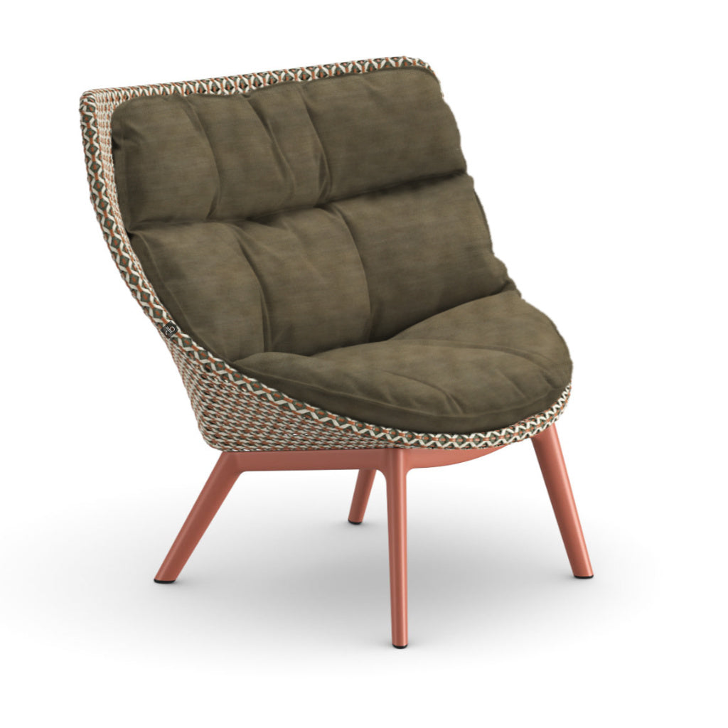 DEDON MBRACE ALU Hochlehner inkl. Gesamtauflage Dry Plus