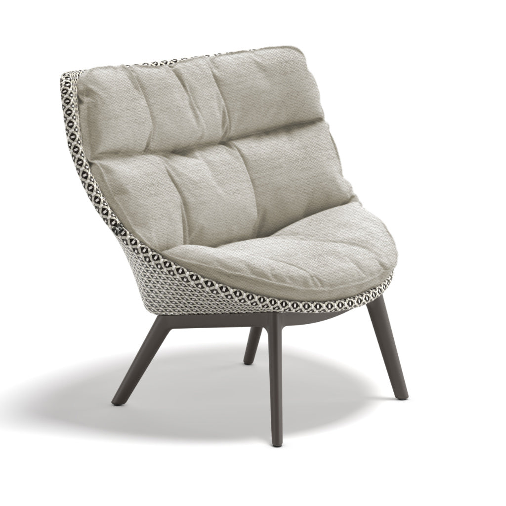 DEDON MBRACE ALU Hochlehner inkl. Gesamtauflage Dry Plus