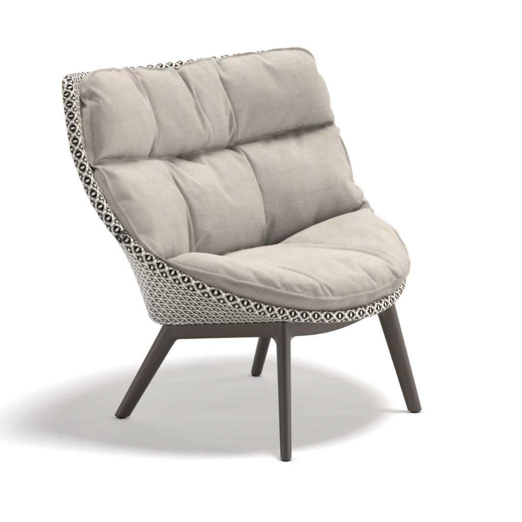 DEDON MBRACE ALU Hochlehner inkl. Gesamtauflage Dry Plus