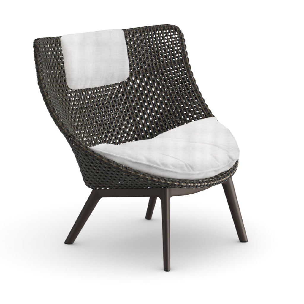 DEDON MBRACE ALU Hochlehner inkl. Sitz & Nackenkissen Dry Plus