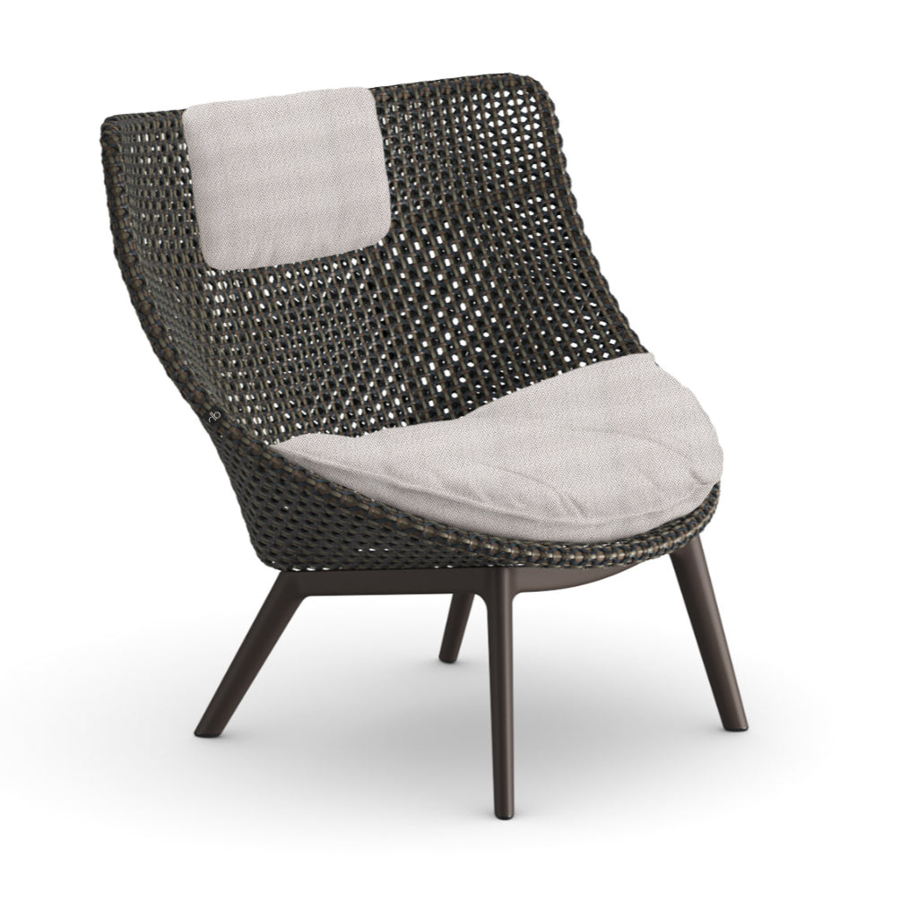 DEDON MBRACE ALU Hochlehner inkl. Sitz & Nackenkissen Dry Plus