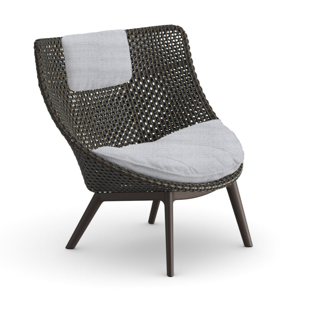 DEDON MBRACE ALU Hochlehner inkl. Sitz & Nackenkissen Dry Plus