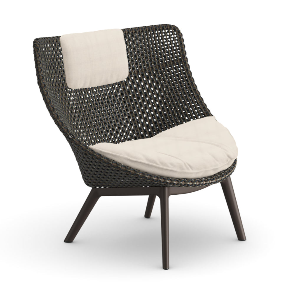 DEDON MBRACE ALU Hochlehner inkl. Sitz & Nackenkissen Dry Plus