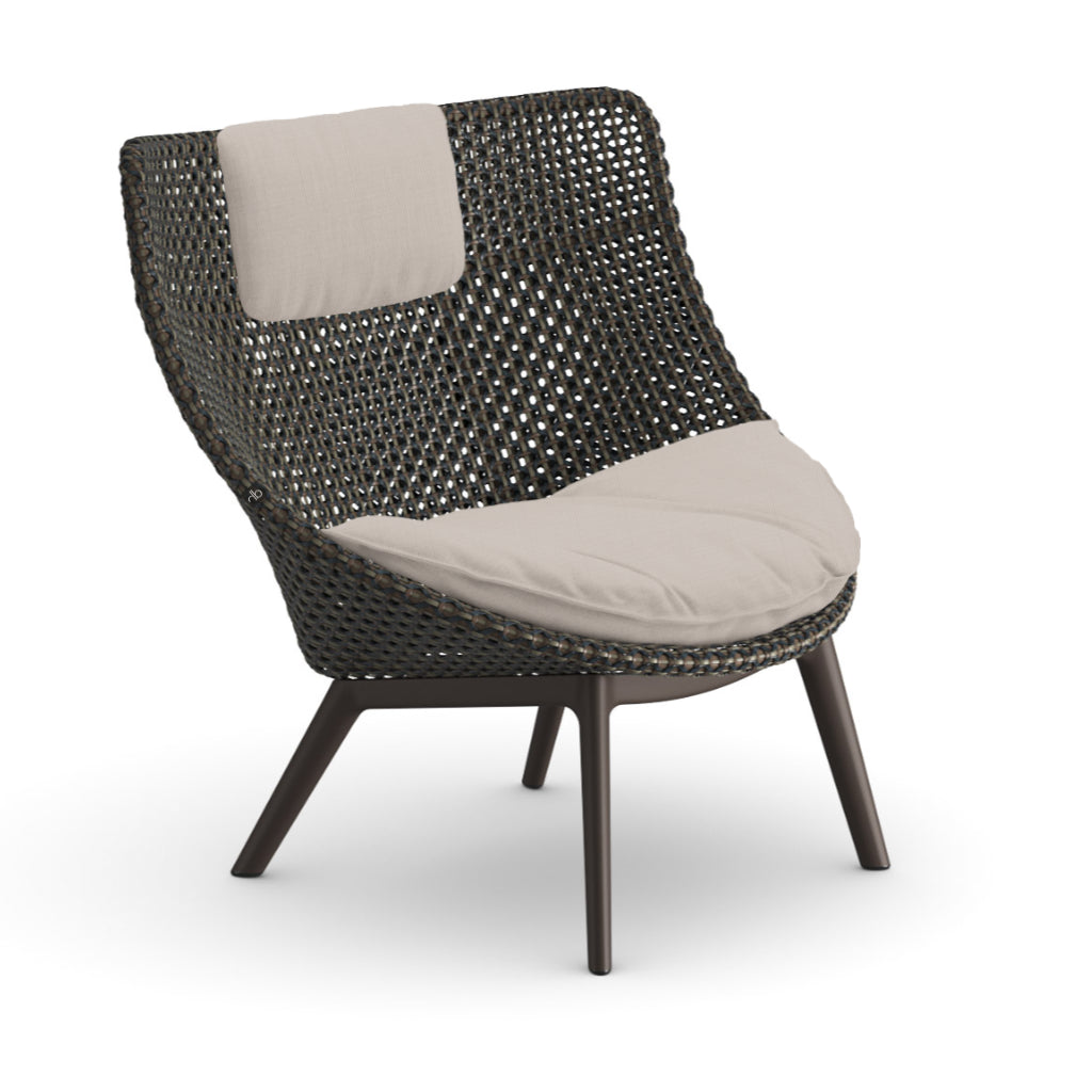 DEDON MBRACE ALU Hochlehner inkl. Sitz & Nackenkissen Dry Plus