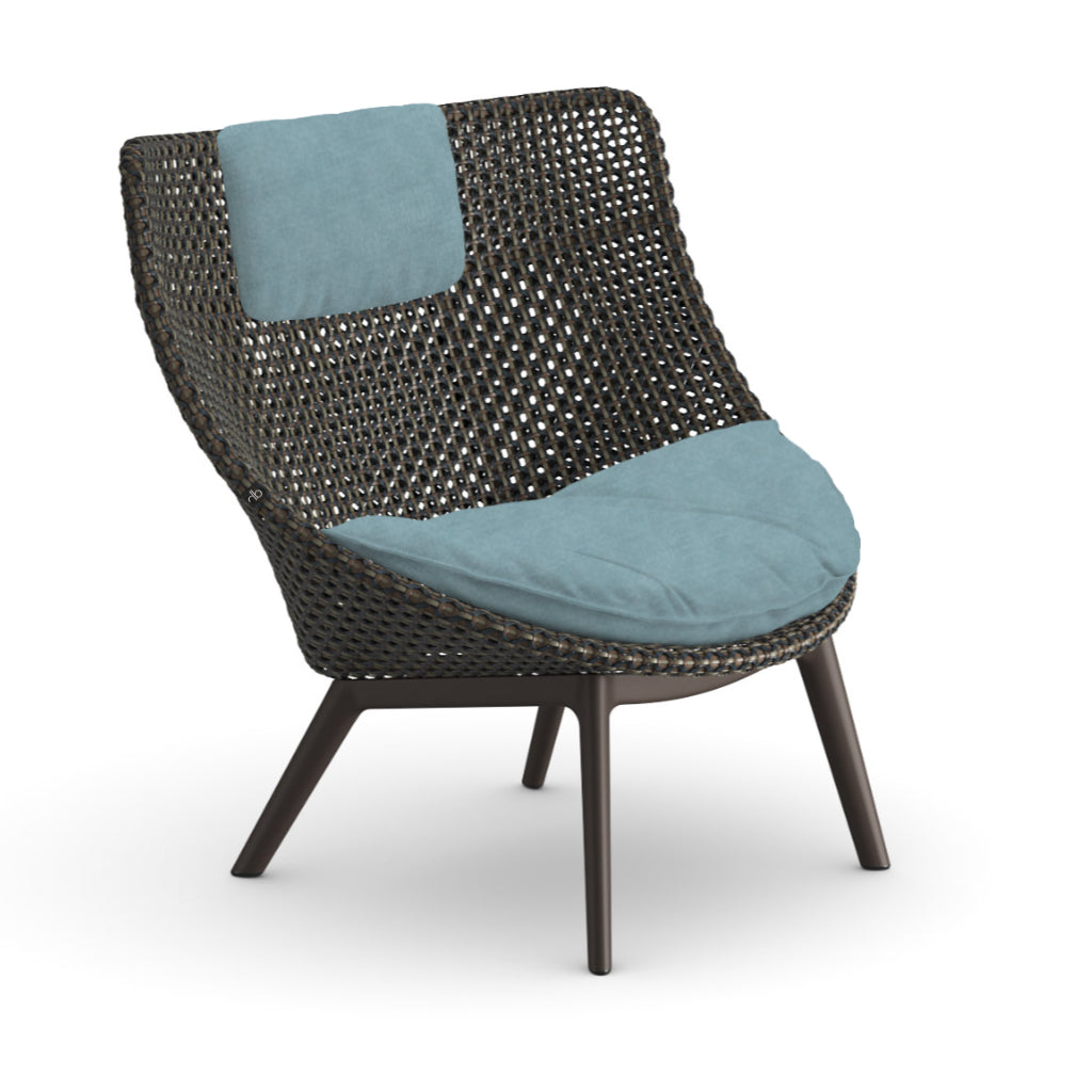 DEDON MBRACE ALU Hochlehner inkl. Sitz & Nackenkissen Dry Plus