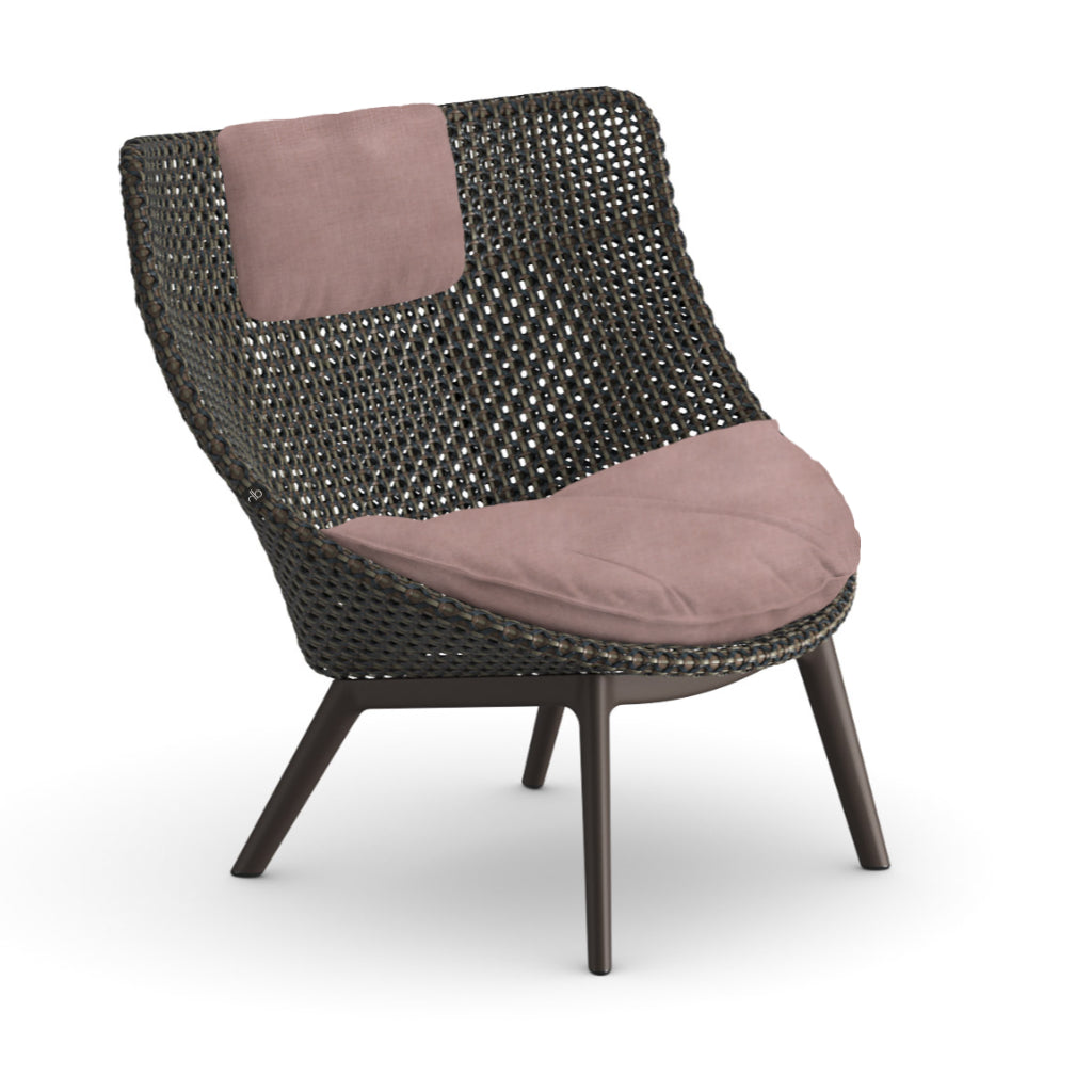 DEDON MBRACE ALU Hochlehner inkl. Sitz & Nackenkissen Dry Plus