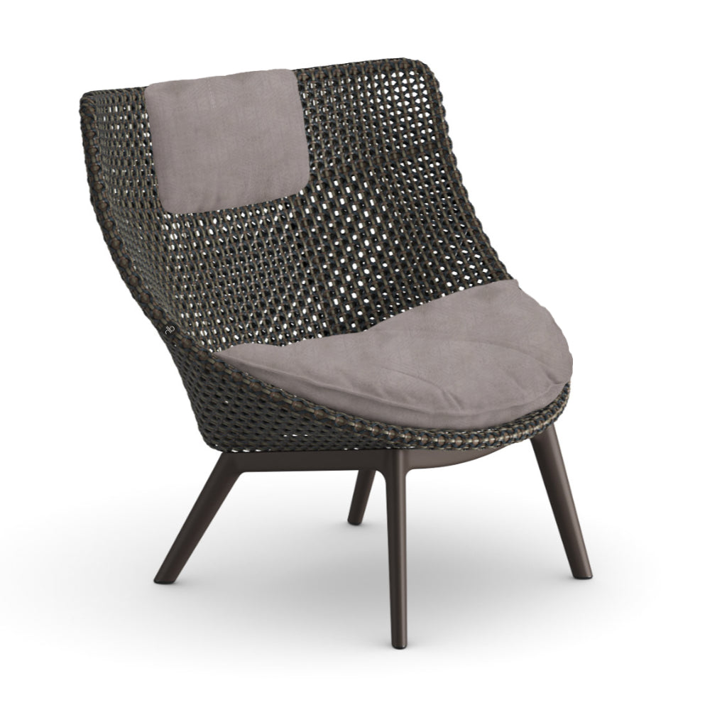 DEDON MBRACE ALU Hochlehner inkl. Sitz & Nackenkissen Dry Plus