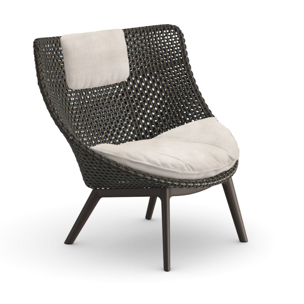 DEDON MBRACE ALU Hochlehner inkl. Sitz & Nackenkissen Dry Plus