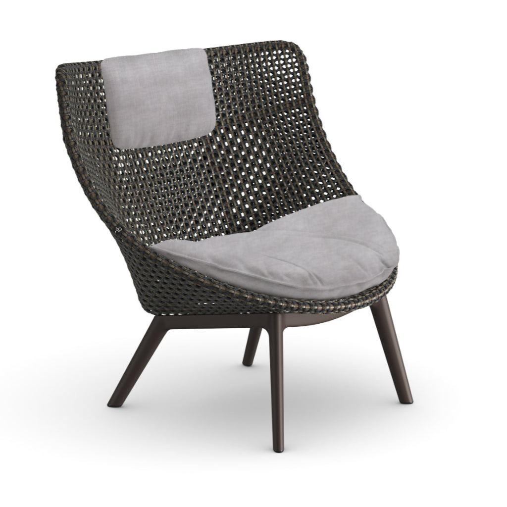 DEDON MBRACE ALU Hochlehner inkl. Sitz & Nackenkissen Dry Plus