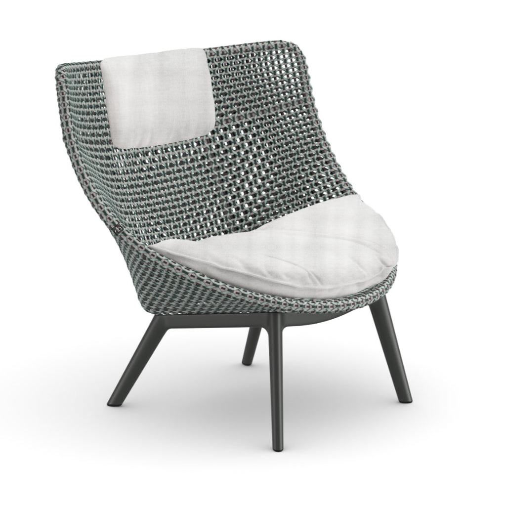 DEDON MBRACE ALU Hochlehner inkl. Sitz & Nackenkissen Dry Plus