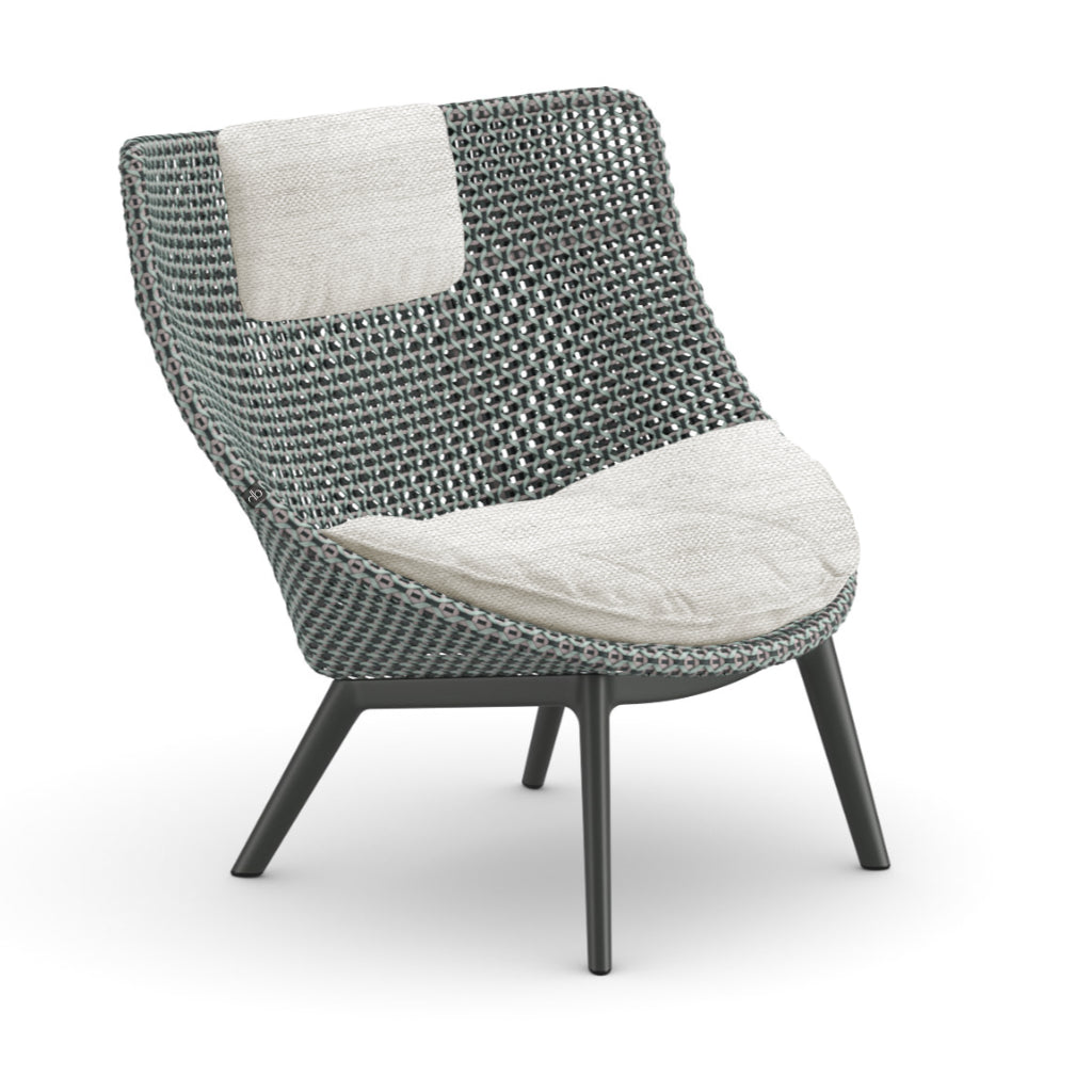 DEDON MBRACE ALU Hochlehner inkl. Sitz & Nackenkissen Dry Plus