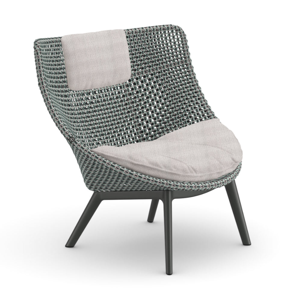 DEDON MBRACE ALU Hochlehner inkl. Sitz & Nackenkissen Dry Plus