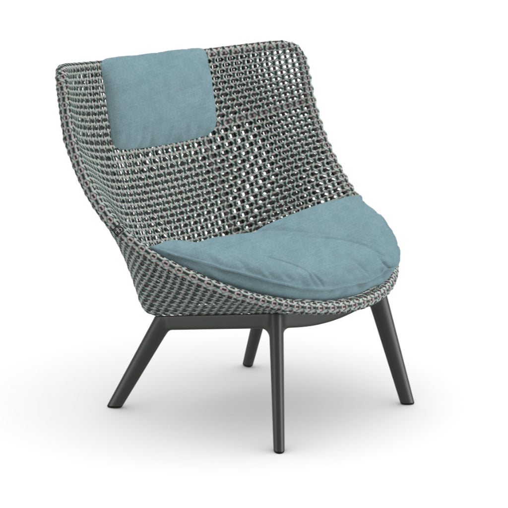 DEDON MBRACE ALU Hochlehner inkl. Sitz & Nackenkissen Dry Plus