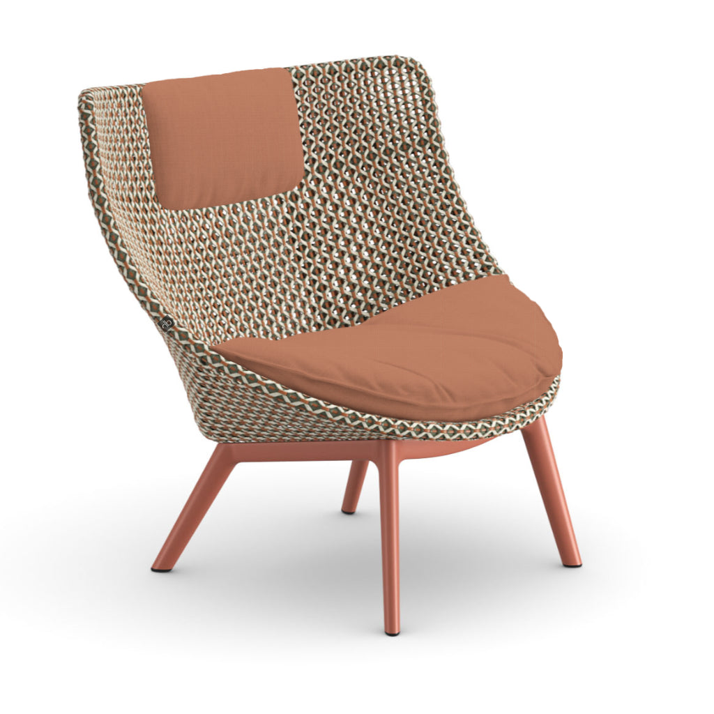 DEDON MBRACE ALU Hochlehner inkl. Sitz & Nackenkissen Dry Plus