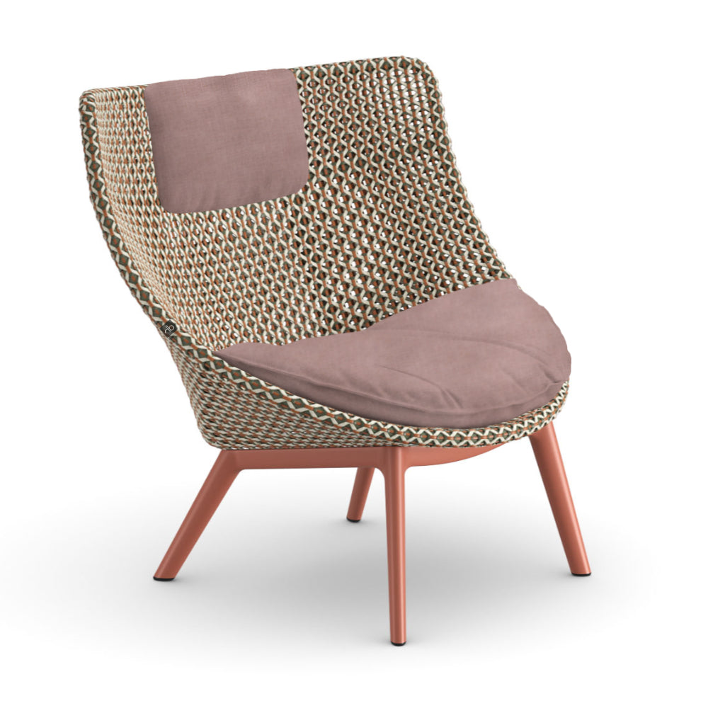 DEDON MBRACE ALU Hochlehner inkl. Sitz & Nackenkissen Dry Plus