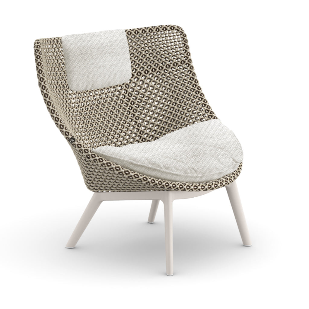 DEDON MBRACE ALU Hochlehner inkl. Sitz & Nackenkissen Dry Plus