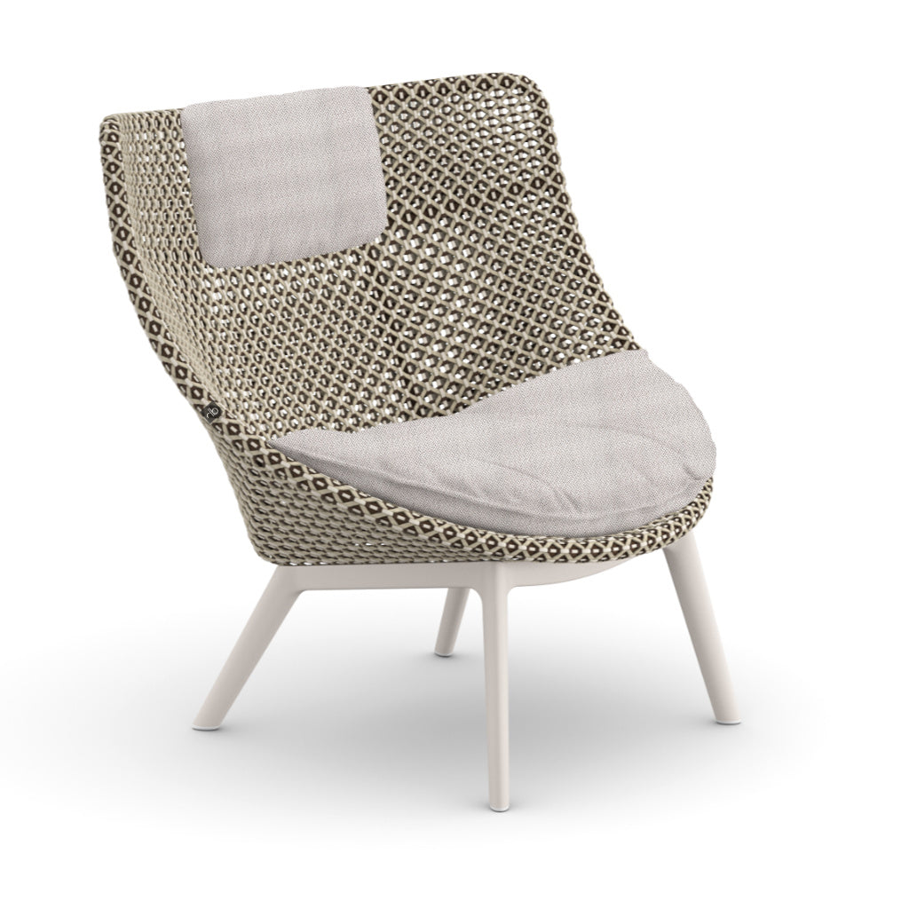 DEDON MBRACE ALU Hochlehner inkl. Sitz & Nackenkissen Dry Plus