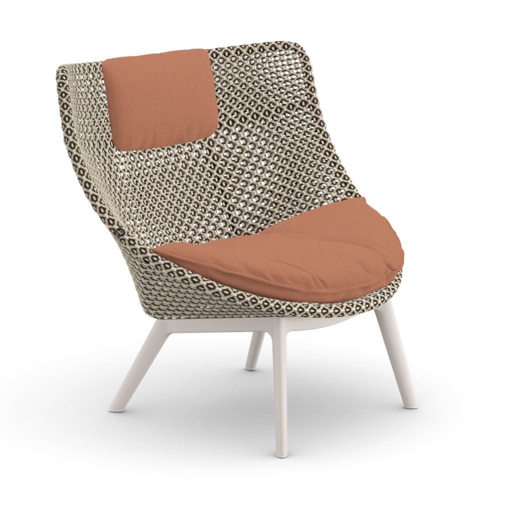 DEDON MBRACE ALU Hochlehner inkl. Sitz & Nackenkissen Dry Plus