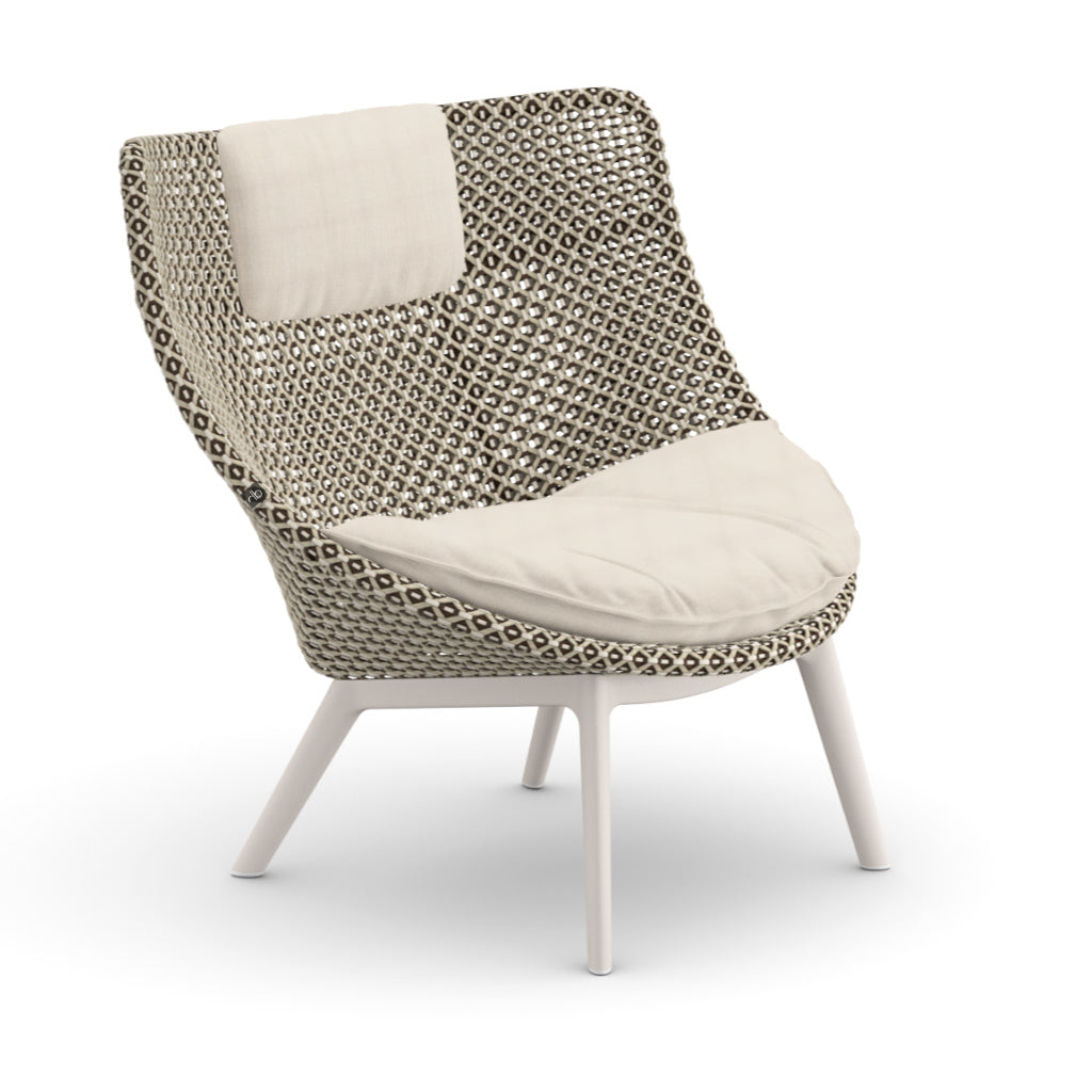 DEDON MBRACE ALU Hochlehner inkl. Sitz & Nackenkissen Dry Plus