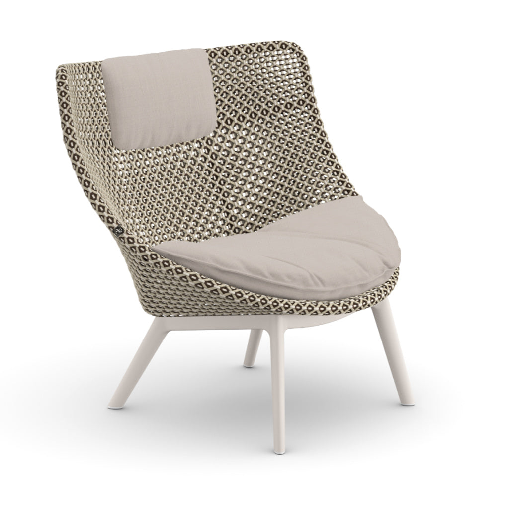 DEDON MBRACE ALU Hochlehner inkl. Sitz & Nackenkissen Dry Plus