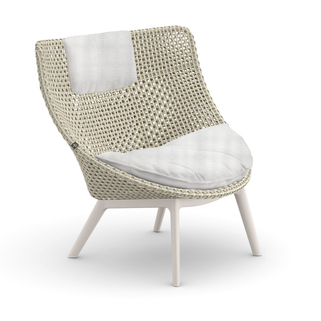 DEDON MBRACE ALU Hochlehner inkl. Sitz & Nackenkissen Dry Plus