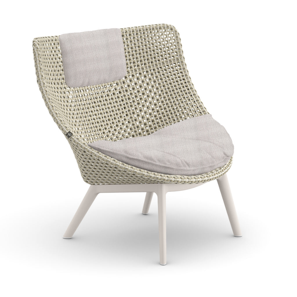 DEDON MBRACE ALU Hochlehner inkl. Sitz & Nackenkissen Dry Plus