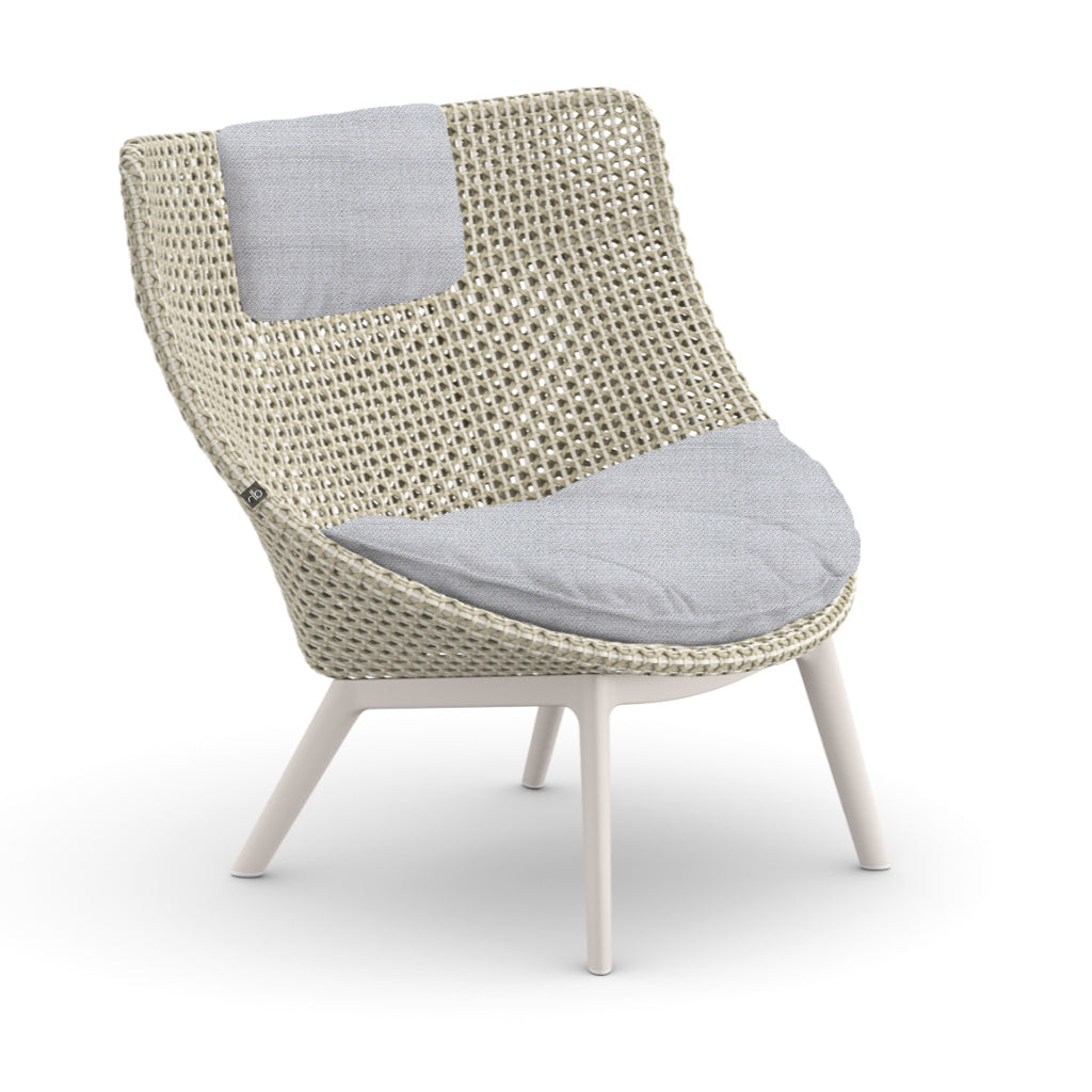 DEDON MBRACE ALU Hochlehner inkl. Sitz & Nackenkissen Dry Plus