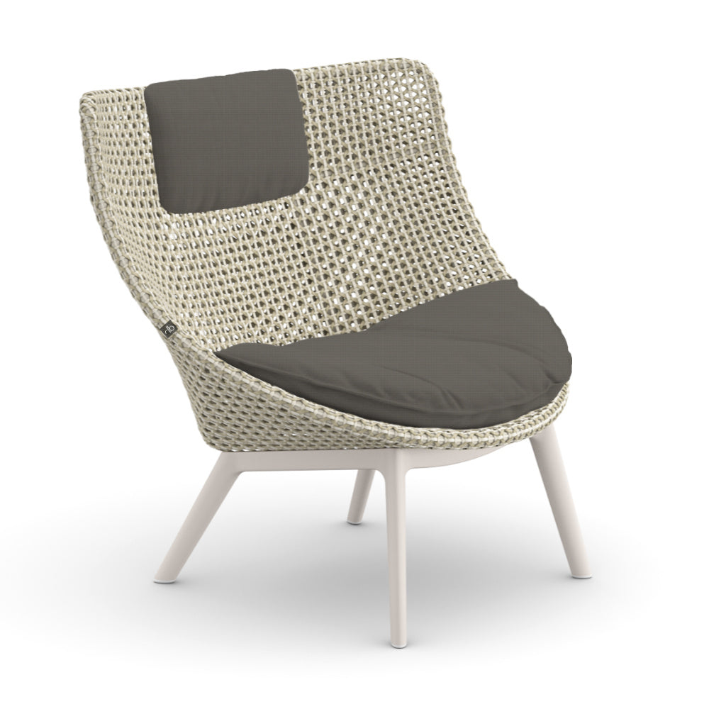 DEDON MBRACE ALU Hochlehner inkl. Sitz & Nackenkissen Dry Plus