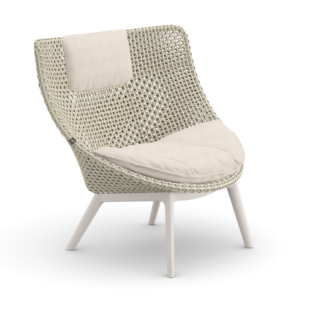 DEDON MBRACE ALU Hochlehner inkl. Sitz & Nackenkissen Dry Plus