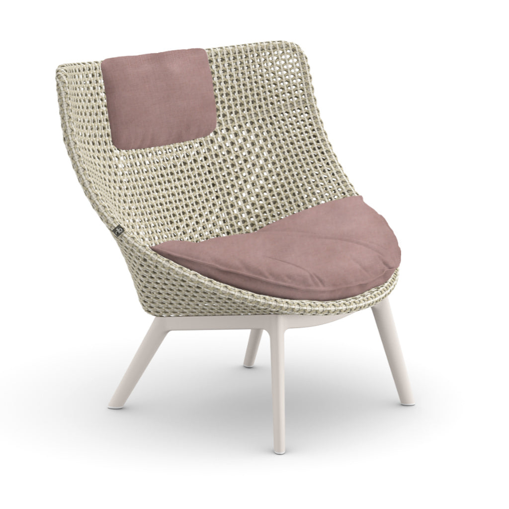 DEDON MBRACE ALU Hochlehner inkl. Sitz & Nackenkissen Dry Plus