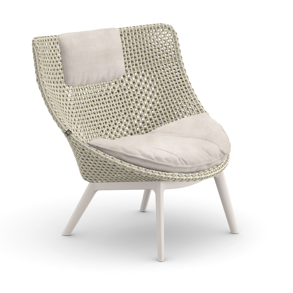 DEDON MBRACE ALU Hochlehner inkl. Sitz & Nackenkissen Dry Plus