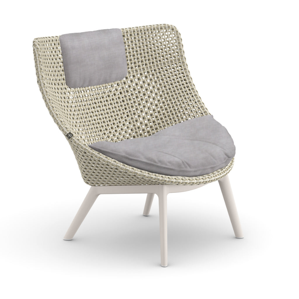 DEDON MBRACE ALU Hochlehner inkl. Sitz & Nackenkissen Dry Plus