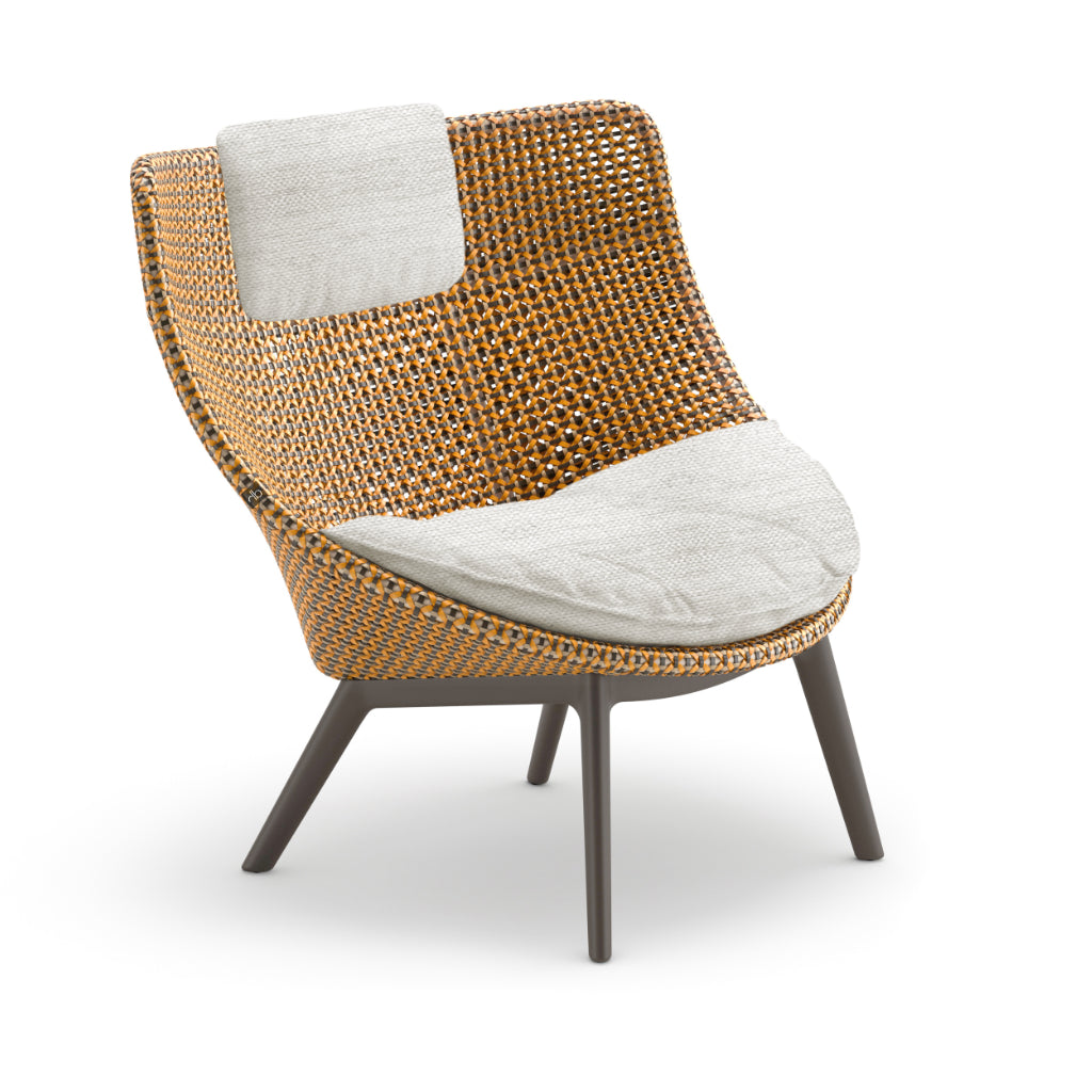 DEDON MBRACE ALU Hochlehner inkl. Sitz & Nackenkissen Dry Plus