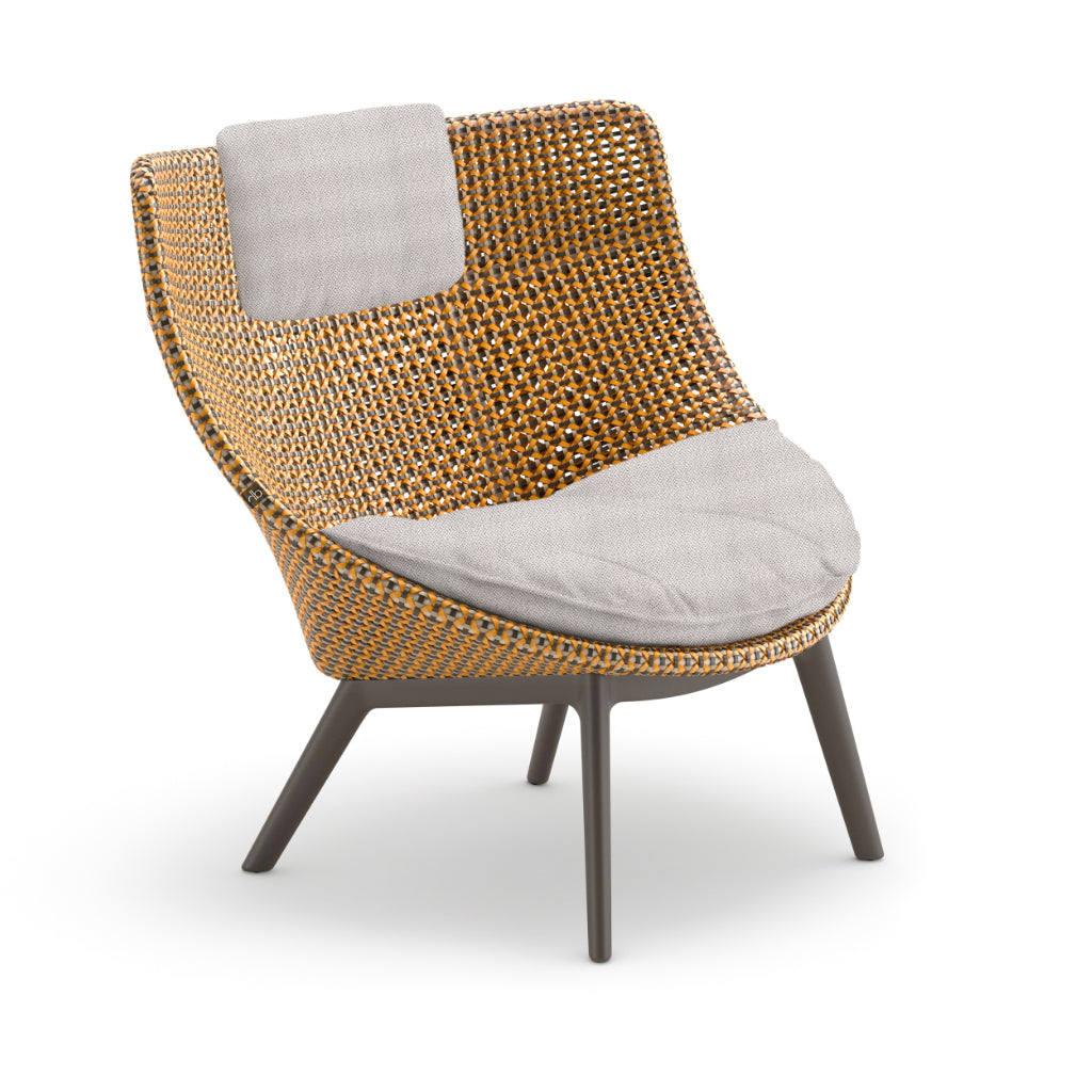 DEDON MBRACE ALU Hochlehner inkl. Sitz & Nackenkissen Dry Plus