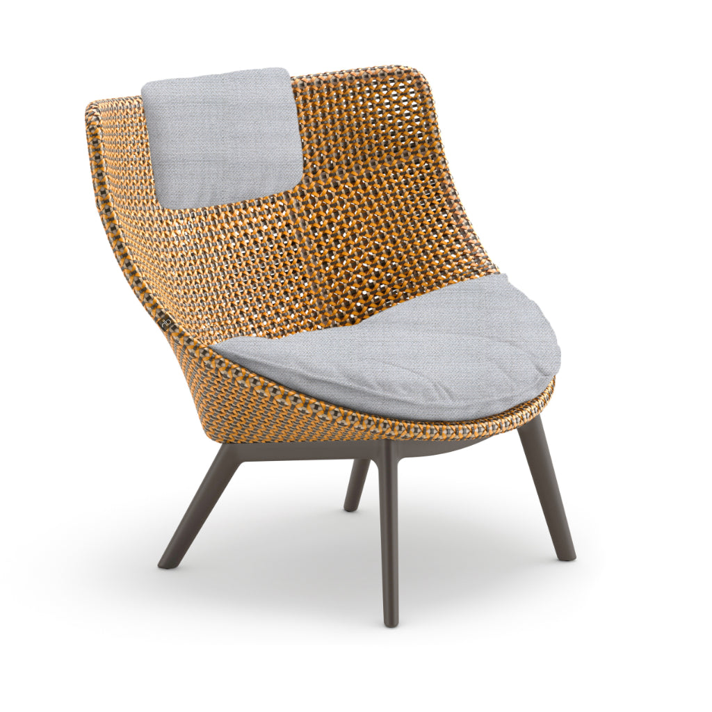 DEDON MBRACE ALU Hochlehner inkl. Sitz & Nackenkissen Dry Plus