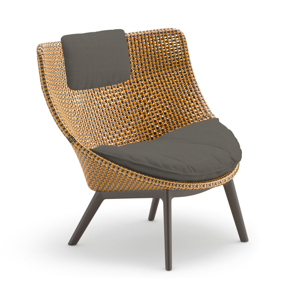 DEDON MBRACE ALU Hochlehner inkl. Sitz & Nackenkissen Dry Plus